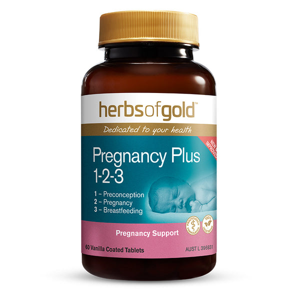 Herbs Of Gold Pregnancy Plus 1-2-3 60tabs
