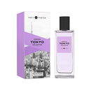 Perfume bottle and packaging of Prét à Porter Fashion Tokyo Collection on a white background