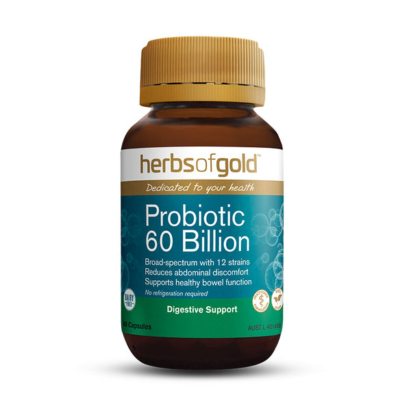 Herbs of Gold Probiotic 60 Billion 60caps