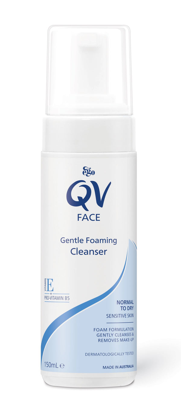 Ego Qv Face Gentle Foam Cleanser 150ml