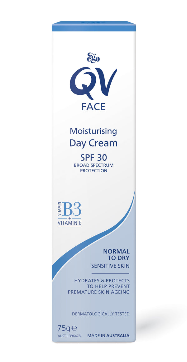 Ego Qv Face Moisture Day Cream SPF 30 75g