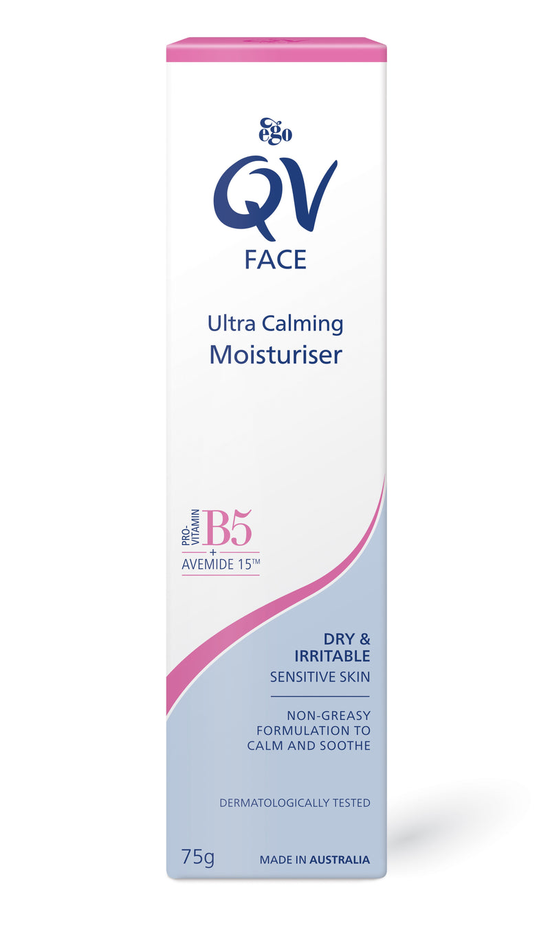 Ego Qv Face Ultra Calming Moisturiser 75g