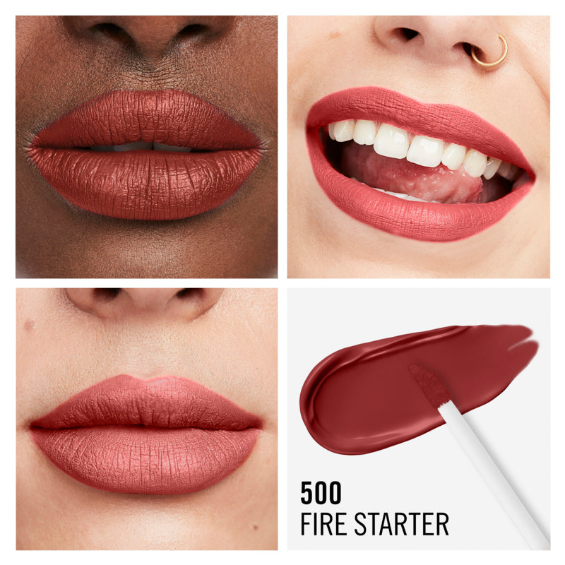 Rimmel Lasting Mega Matte - 500 Fire Starter