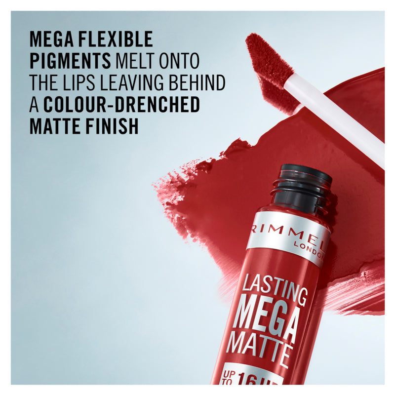 Rimmel Lasting Mega Matte - 500 Fire Starter