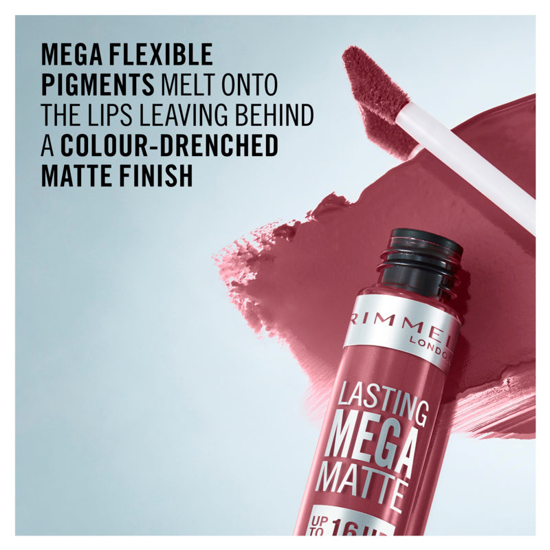 Rimmel Lasting Mega Matte Liquid Lipstick - 900 Ravishing Rose