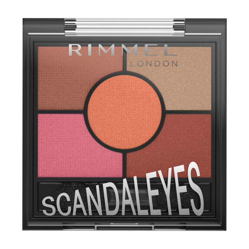 Rimmel Scandaleyes 5 Pan Eyeshadow Palette - Burgundy Pink