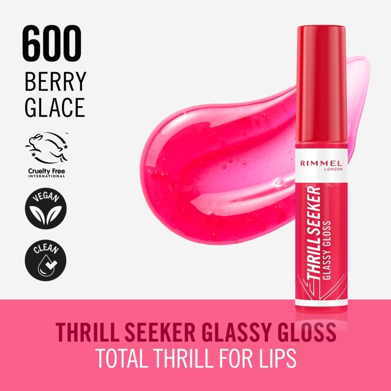 Rimmel Thrill Seeker Glassy Gloss - 600 Berry Glace