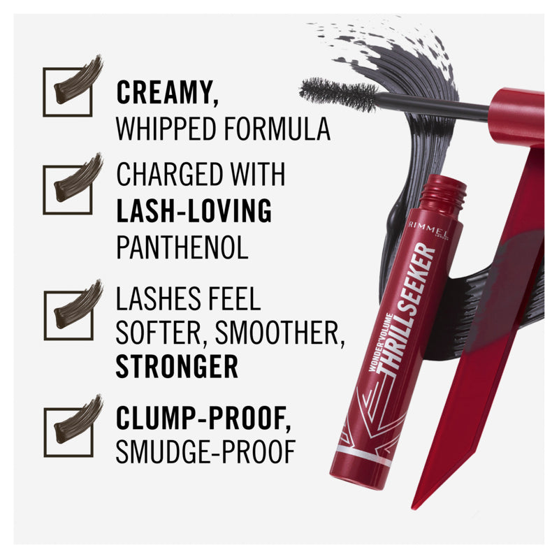 Rimmel Thrill Seeker Mascara - Black Brown