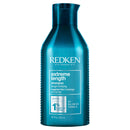 Redken Extreme Length shampoo bottle on a white background