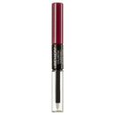 Revlon lipstick with red cap and black body on a white background