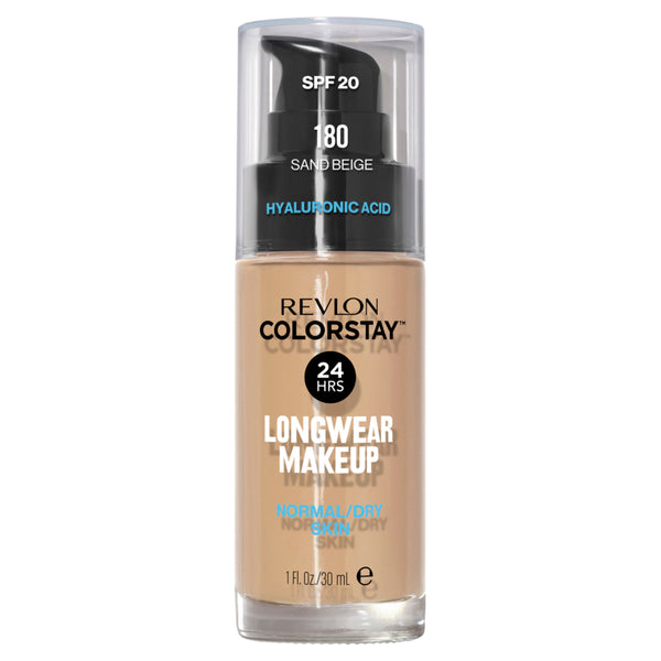 Revlon ColorStay foundation bottle on a white background