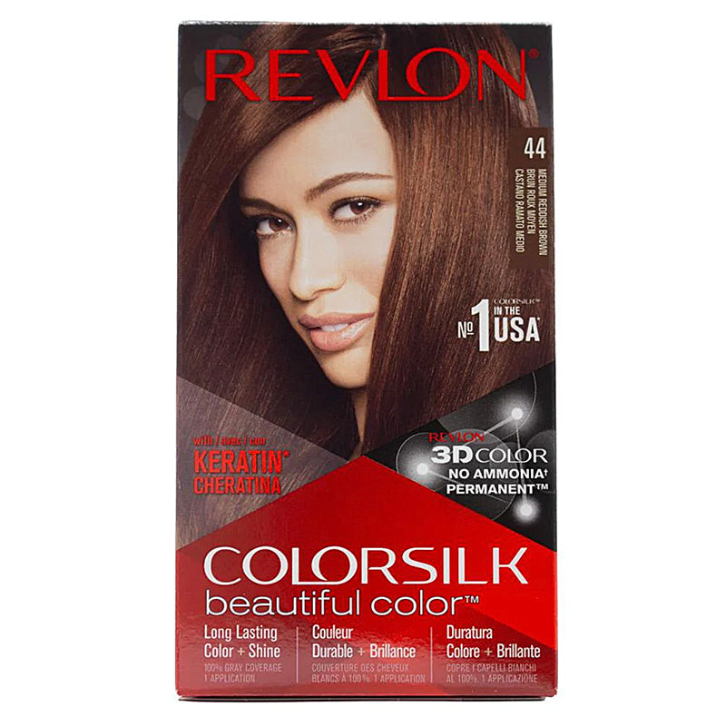 Revlon ColorSilk Beautiful Color - 44 Medium Red Brown