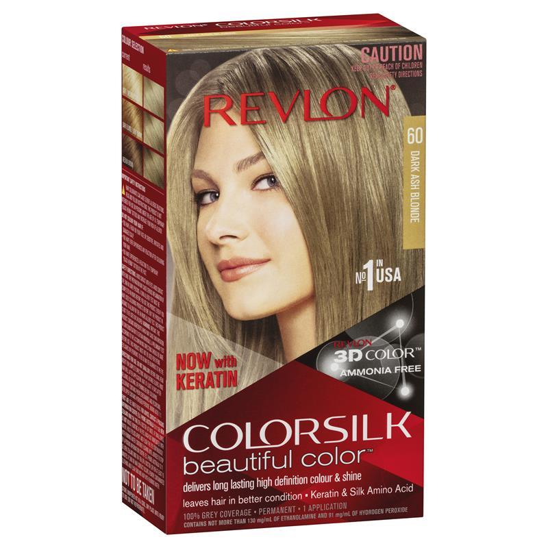 Revlon Colorsilk Beautiful Color 60 Dark Ash Blonde