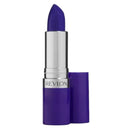 Purple Revlon lipstick on a white background