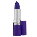 Purple Revlon lipstick on a white background