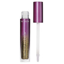 Revlon glittery eye shadow with purple applicator on a white background