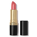 Revlon lipstick with black and gold packaging on a white background