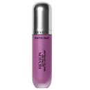 Revlon lipstick with silver cap on a white background