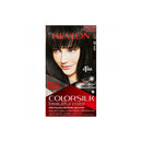 Revlon Colorsilk hair color packaging with a woman's face on a white background