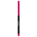 Revlon ColorStay lip pencil with pink cap and black body on a white background