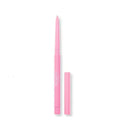 Pink eyeliner pen with cap on a white background