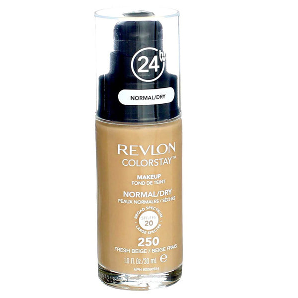 Revlon ColorStay foundation bottle on a white background