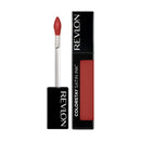 Revlon lipstick with applicator and packaging on a white background