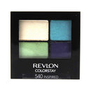 Revlon ColorStay eyeshadow palette with four colors on a white background
