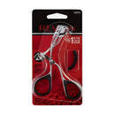 Eyelash curler in packaging with Revlon branding on a white background