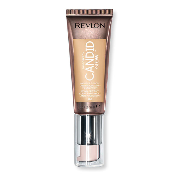 Revlon Candid Glow foundation stick on a white background