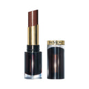 Revlon lipstick with gold cap on a white background