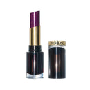 Revlon lipstick with purple cap on a white background