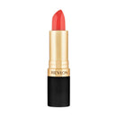Revlon lipstick with red shade on a white background
