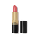 Revlon lipstick with pink shade on a white background