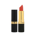 Revlon lipstick with black and gold packaging on a white background