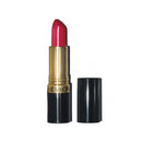 Revlon lipstick with red shade on a white background