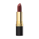 Revlon lipstick with gold cap and black body on a white background