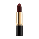 Revlon lipstick with a gold cap and black body on a white background