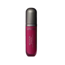 Revlon lipstick with metallic cap on a white background