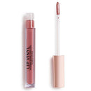 Lip vinyl lip gloss with applicator on a white background