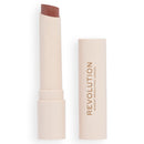 Revolution Pout Lip Balm - Mocha Shine on a white background
