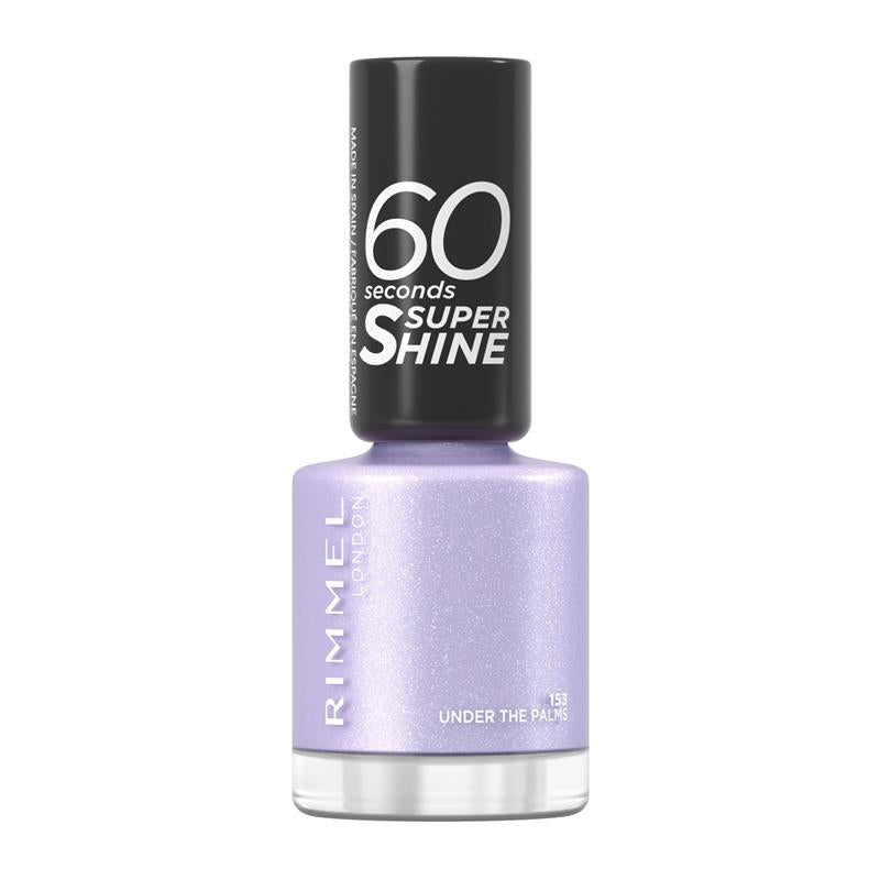 Rimmel 60 Second Super Shine Nail Polish 153 Under The Palms