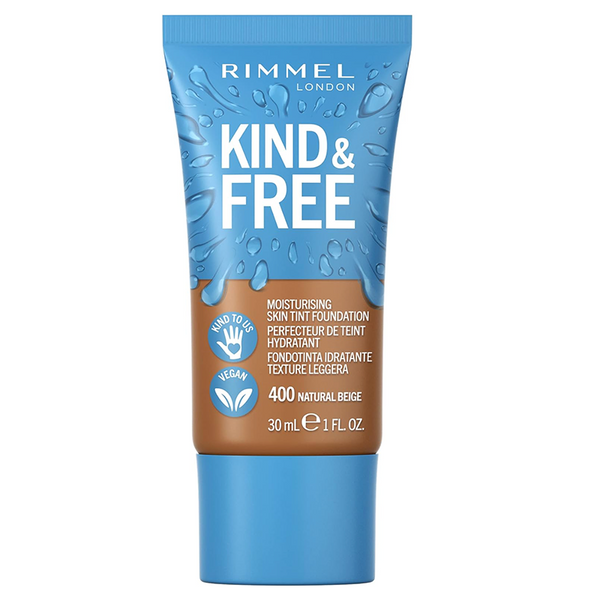 Rimmel Kind & Free Moisturiser Skin Tint 400 Natural Beige