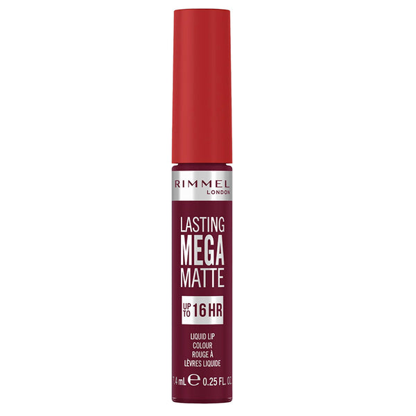 Rimmel Lasting Mega Matte lipstick on a white background
