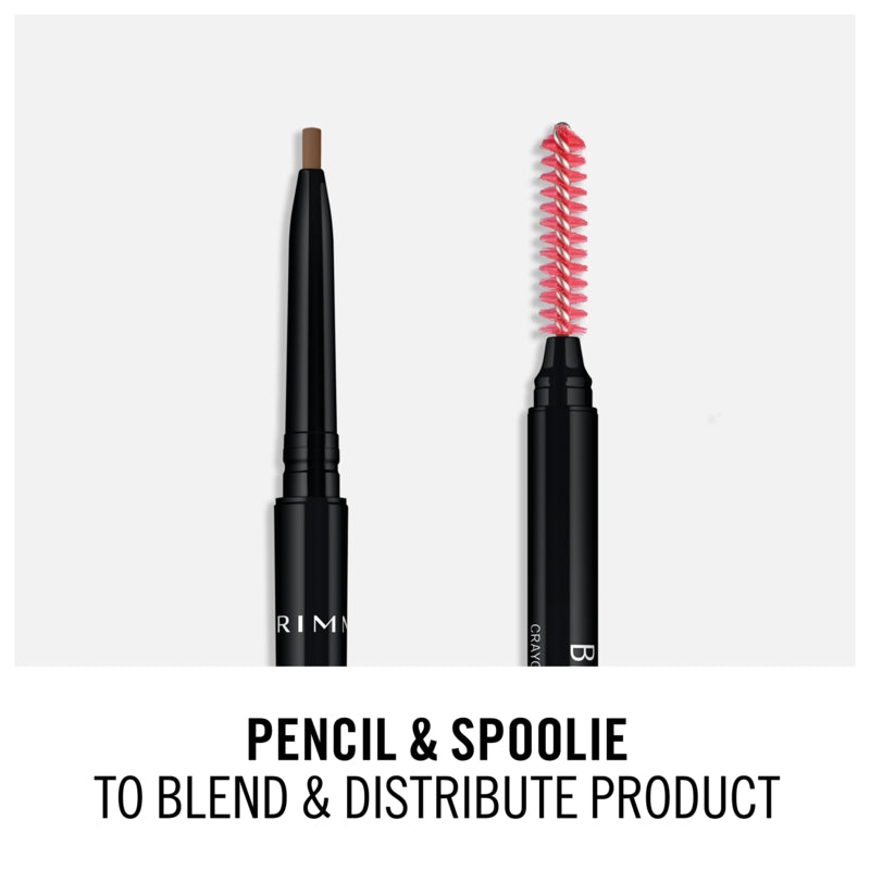 Rimmel Brow Pro Microdefiner Pencil - 002 Soft Brown