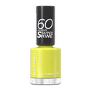 Rimmel 60 Second Super Shine Nail Polish 155 Beach Breeze Please