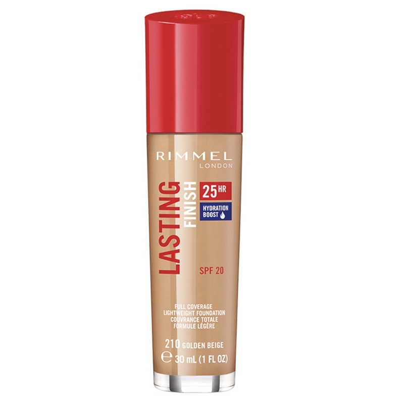 Rimmel Lasting Finish Foundation 25hr 210 Golden Beige