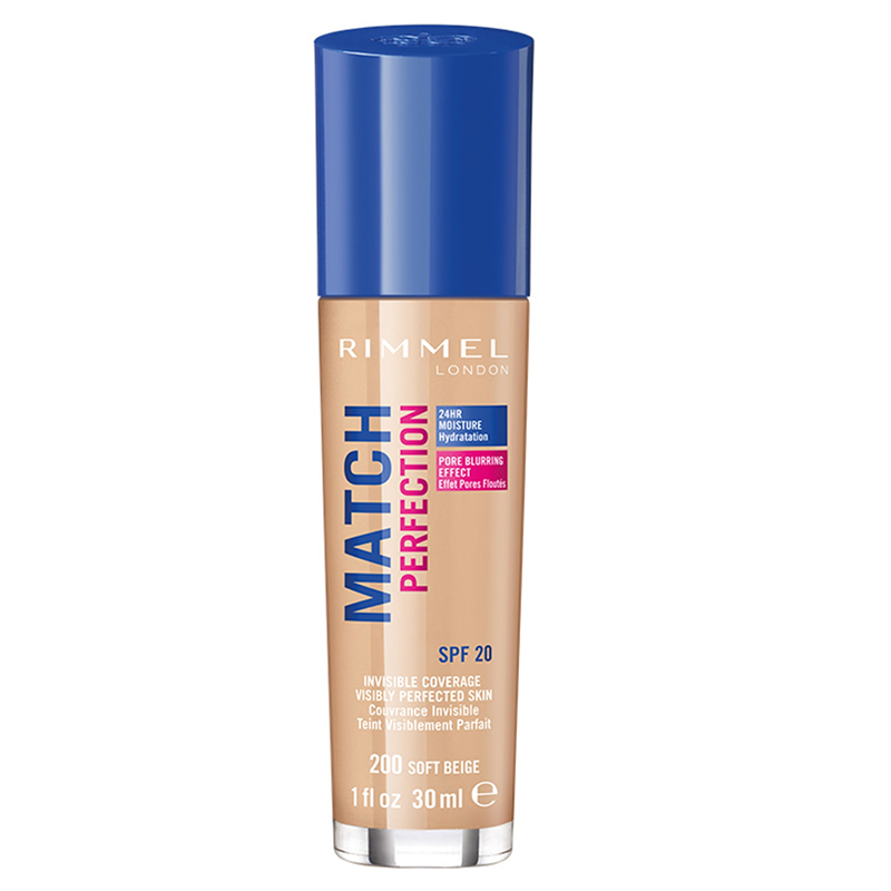 Rimmel Match Perfection Foundation 200 Soft Beige