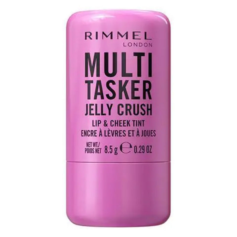 Rimmel Multi Tasker Jelly Crush lip and cheek tint on a white background