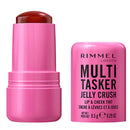 Rimmel London Multi Tasker Jelly Crush lip and cheek tint with packaging on a white background